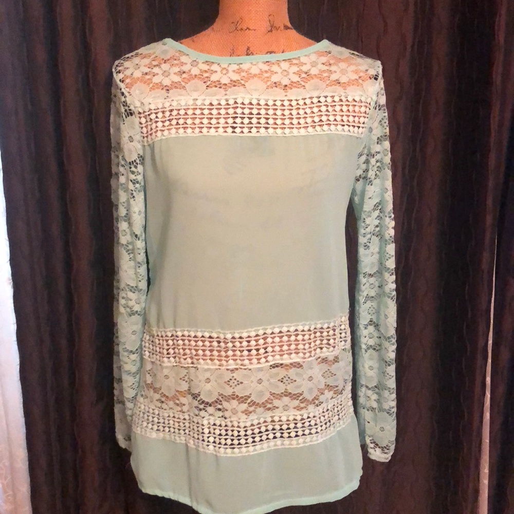 Beautiful Turquoise Blouse